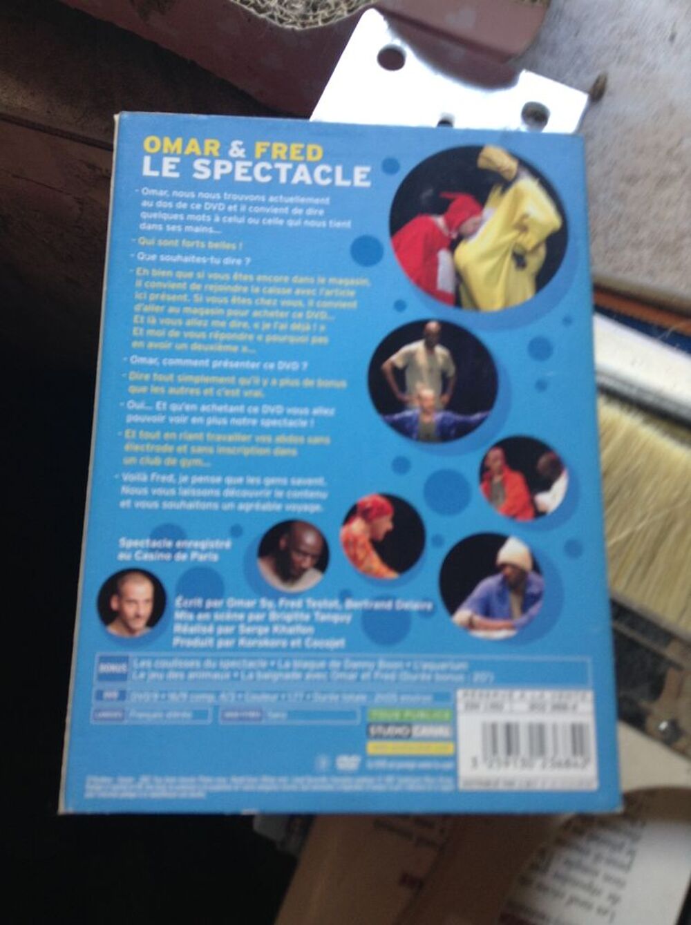 DVD OMAR ET FRED LE SPECTACLE DVD et blu-ray