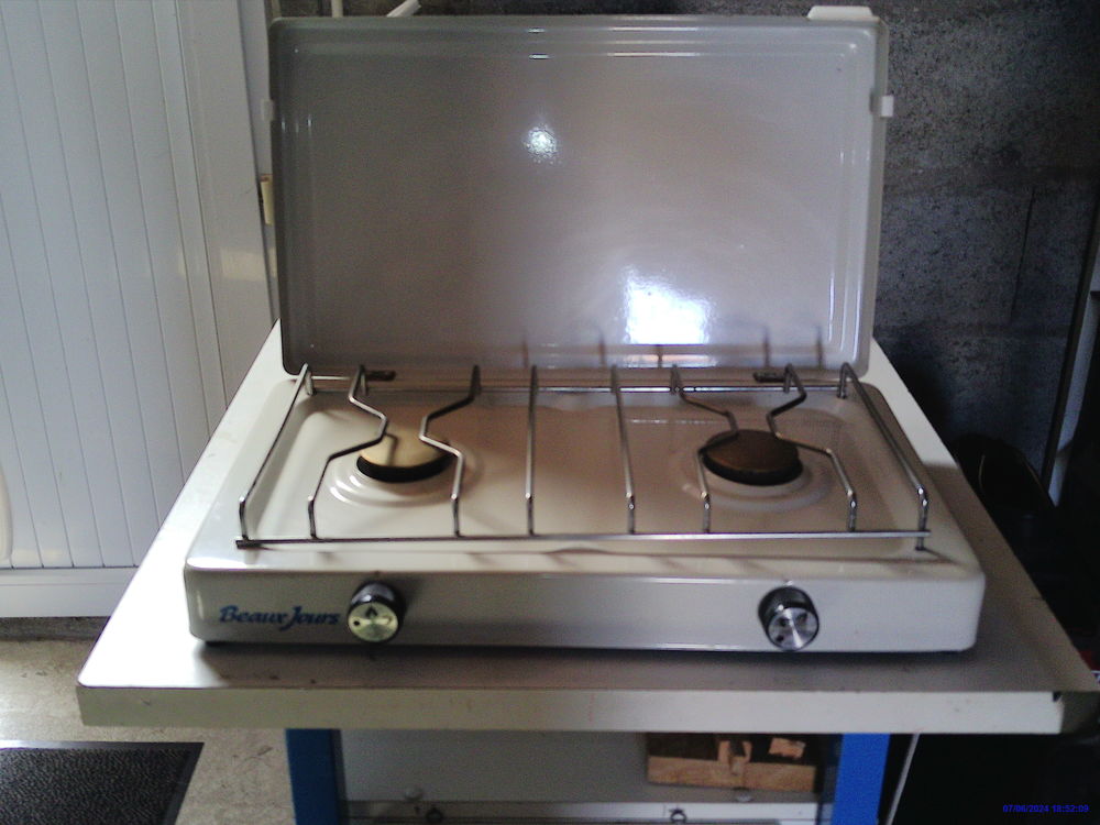 belle plaque de cuisson Camping 2 feux ; Bricolage