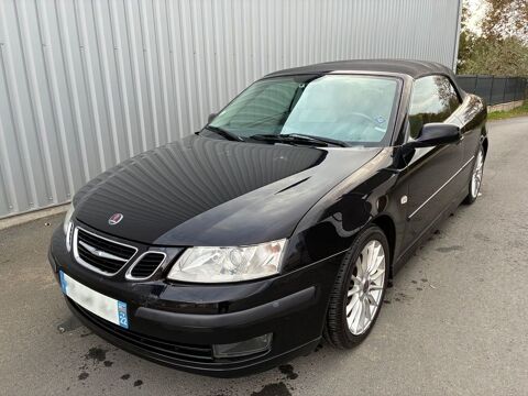 Saab 9-3 Cabriolet 1.8t Jet Black 2005 occasion Perros-Guirec 22700