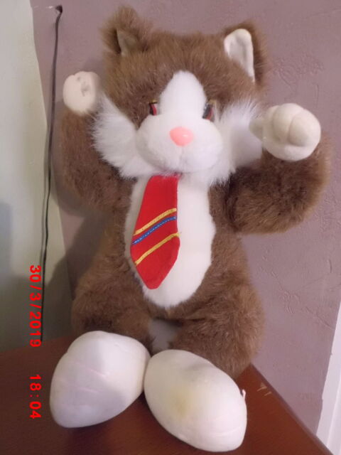 CHAT VINTAGE MARRON ET BLANC RP TOYS 19 Oignies (62)