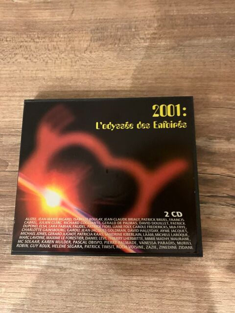 Coffret 2 CD  L? odysse des enfoirs 2001  6 Saleilles (66)