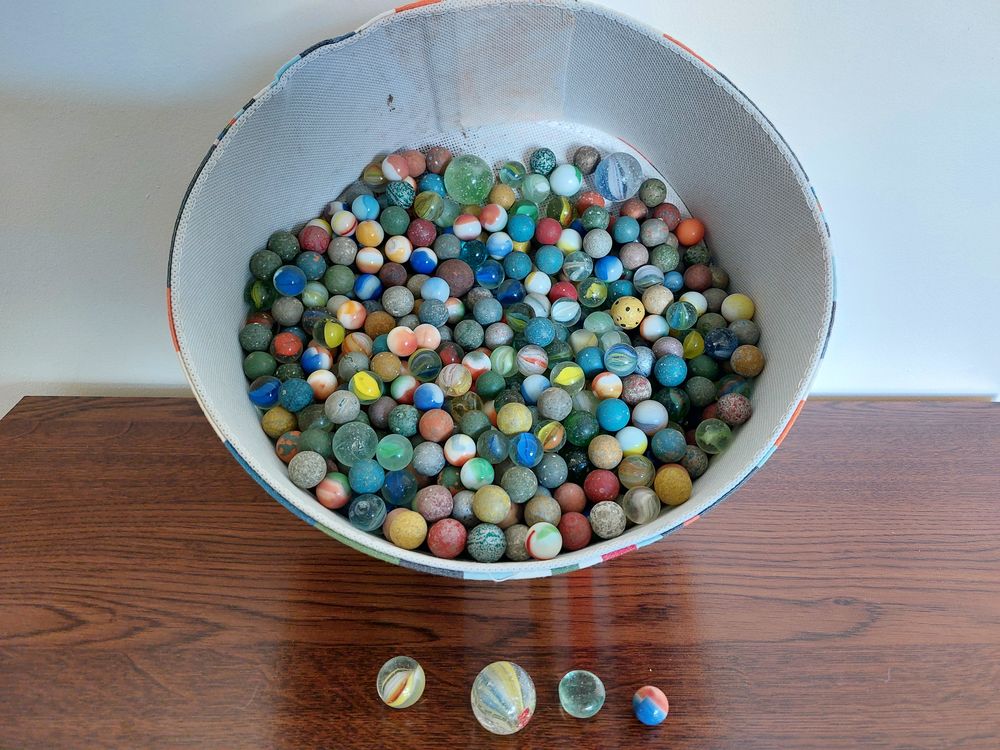 Lot de 590 billes Vintage Jeux / jouets