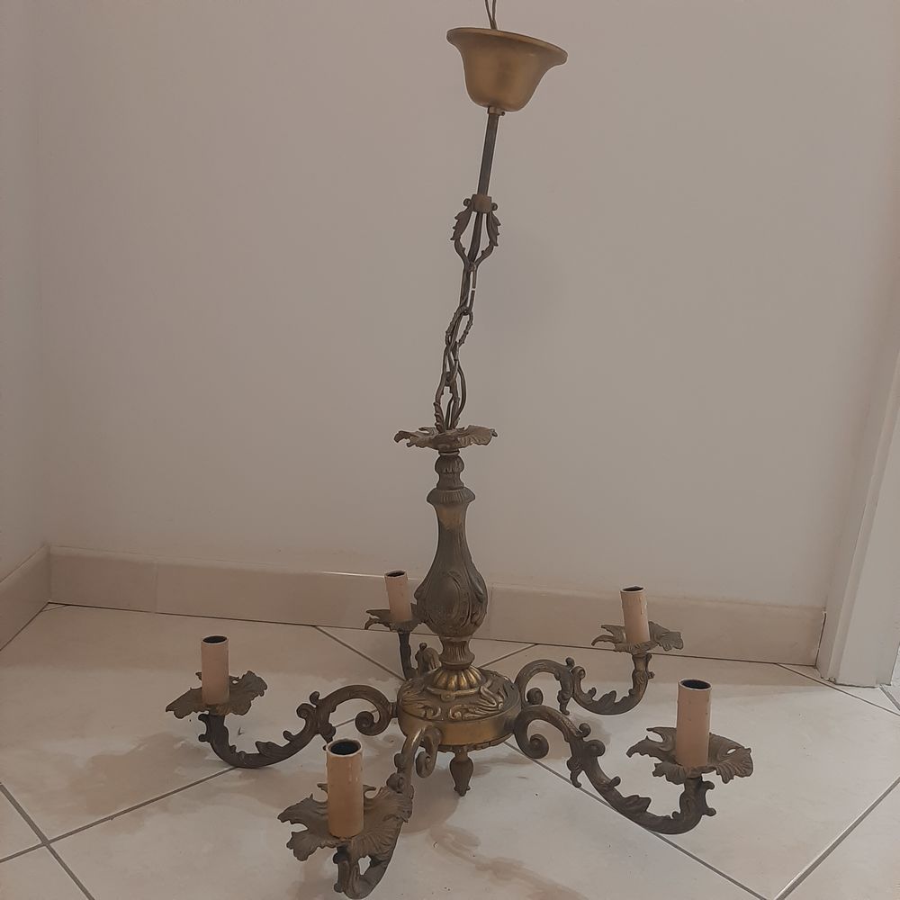 Lustre bronze Décoration