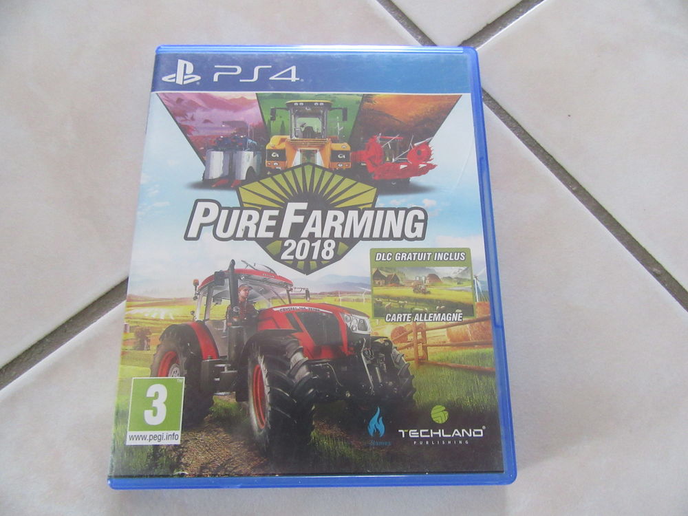Jeu PS4 Pure Farming 2018 Consoles et jeux vidéos