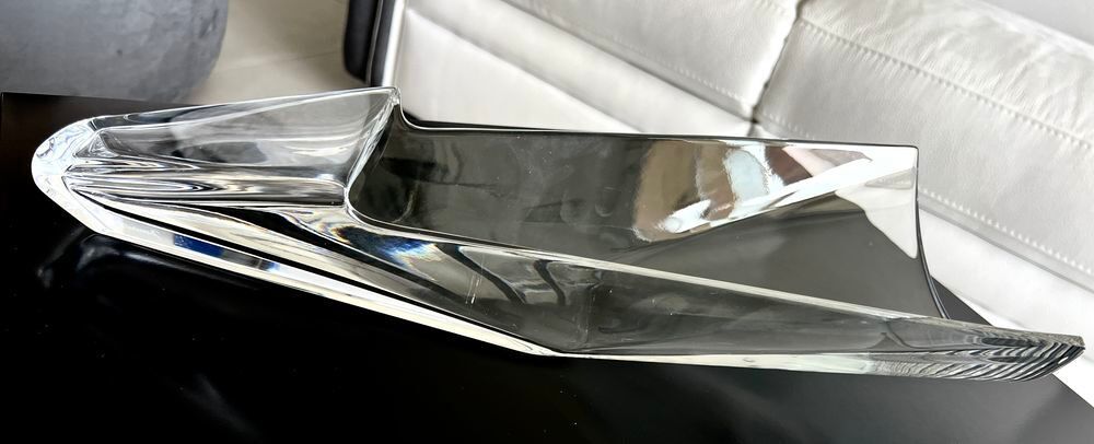 vase cristal de Baccarat estampill&eacute; 