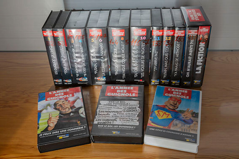 Cassettes vid&eacute;o VHS Photos/Video/TV