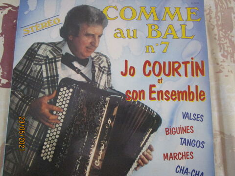 Deux vinyles accordéon JO COURTIN et ROBERT TRABUCCO 15 Chanteloup-en-Brie (77)