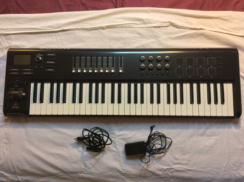 Clavier ma&icirc;tre Behringer Motor 61 Instruments de musique