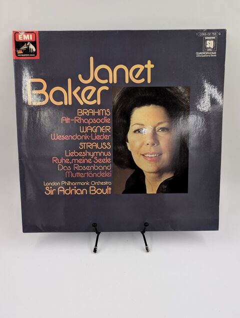 Vinyle 33 tours Janet Baker : Richard Wagner   Wesendank... 5 Vulbens (74)