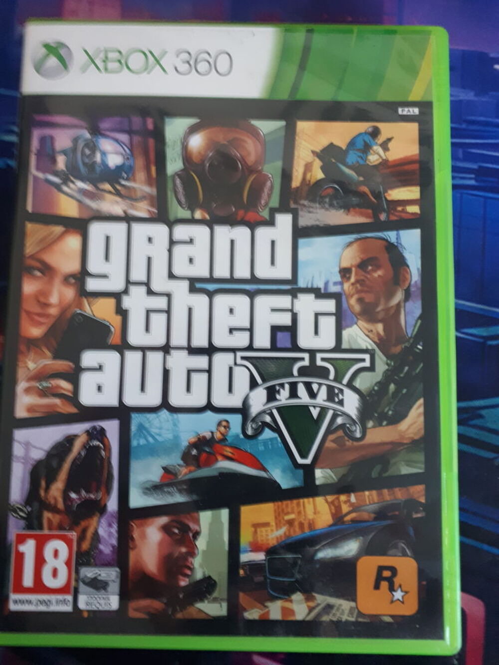 Jeu XBOX 360 Grand theft auto V (GTA V / GTA 5) Consoles et jeux vidéos