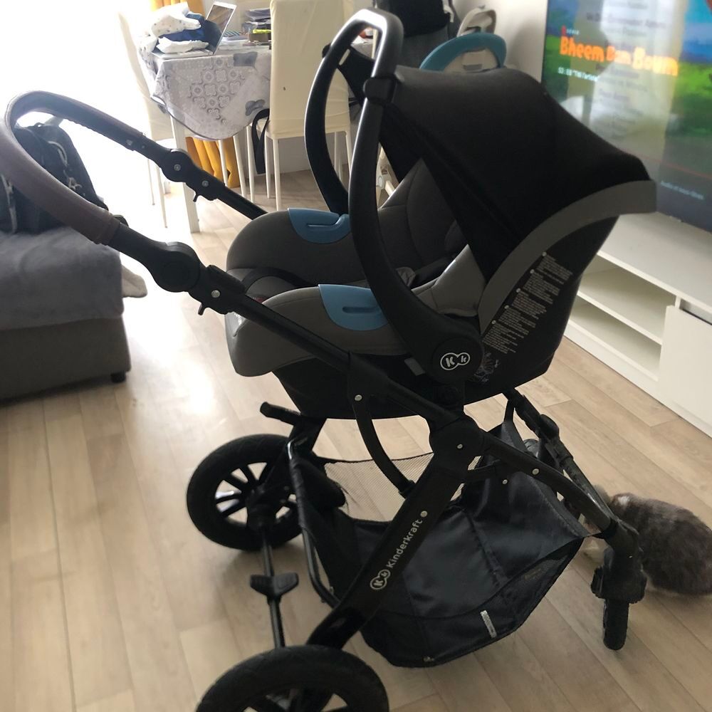 Poussette 3 en 1 Kinderkraft Puériculture