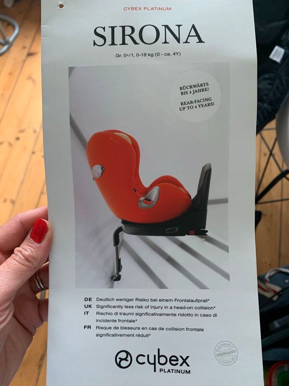 Si&egrave;ge auto Sirona Cybex de 0 &agrave; 18kg Puériculture