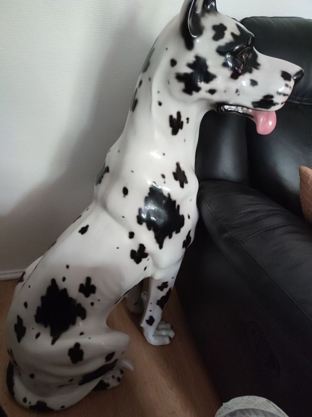 Dog allemand en porcelaine Décoration