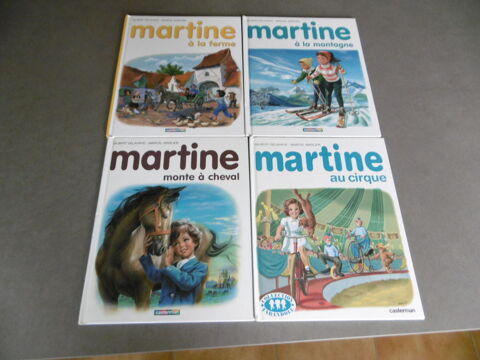Lot de 4 livres MARTINE 8 La B�gude-de-Mazenc (26)