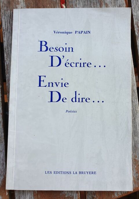 besoin d'crire envie de dire veronique papain - sign par l 5 Marseille 9 (13)
