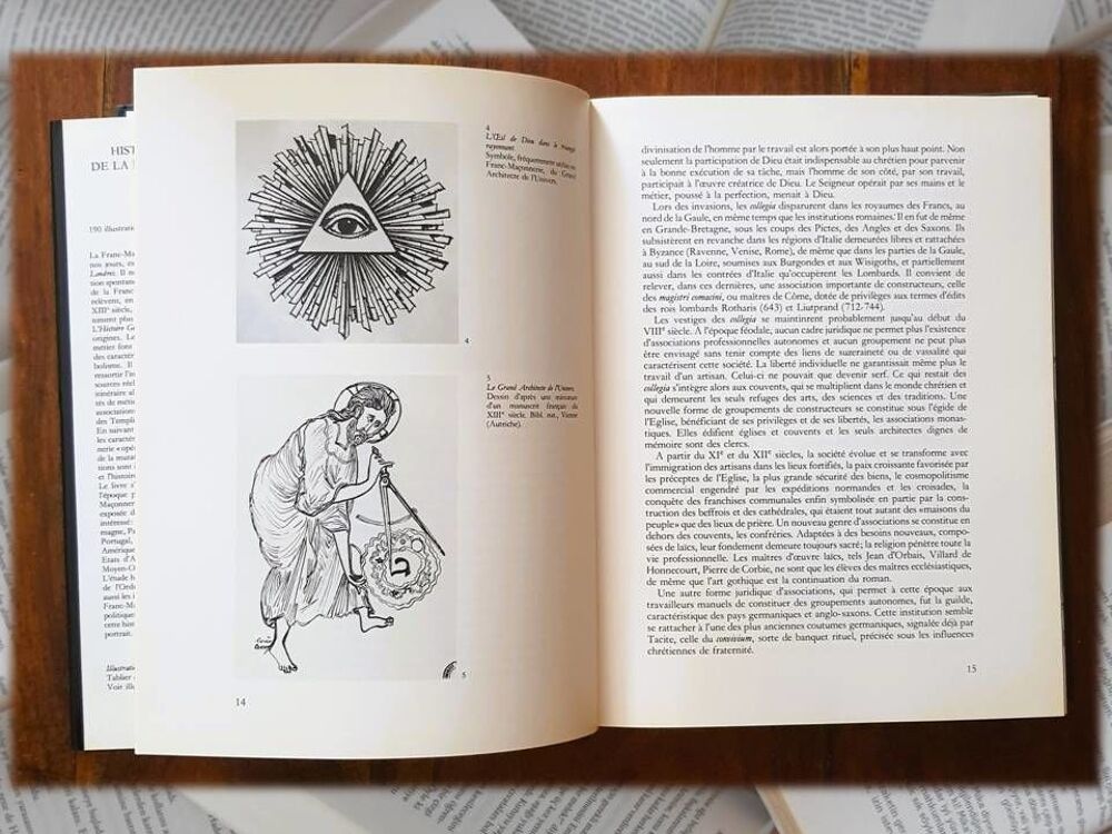 Histoire g&eacute;n&eacute;rale de la franc-ma&ccedil;onnerie - Paul Naudon Livres et BD