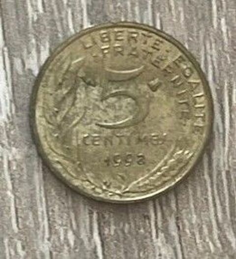 Pièce de monnaie - 5 Centimes Marianne 1992 (France) 2 Dijon (21)