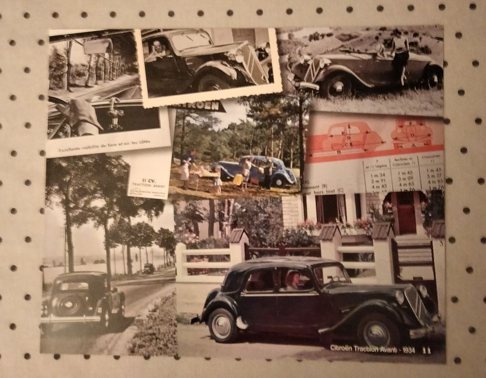 5 photos publicitaires. 