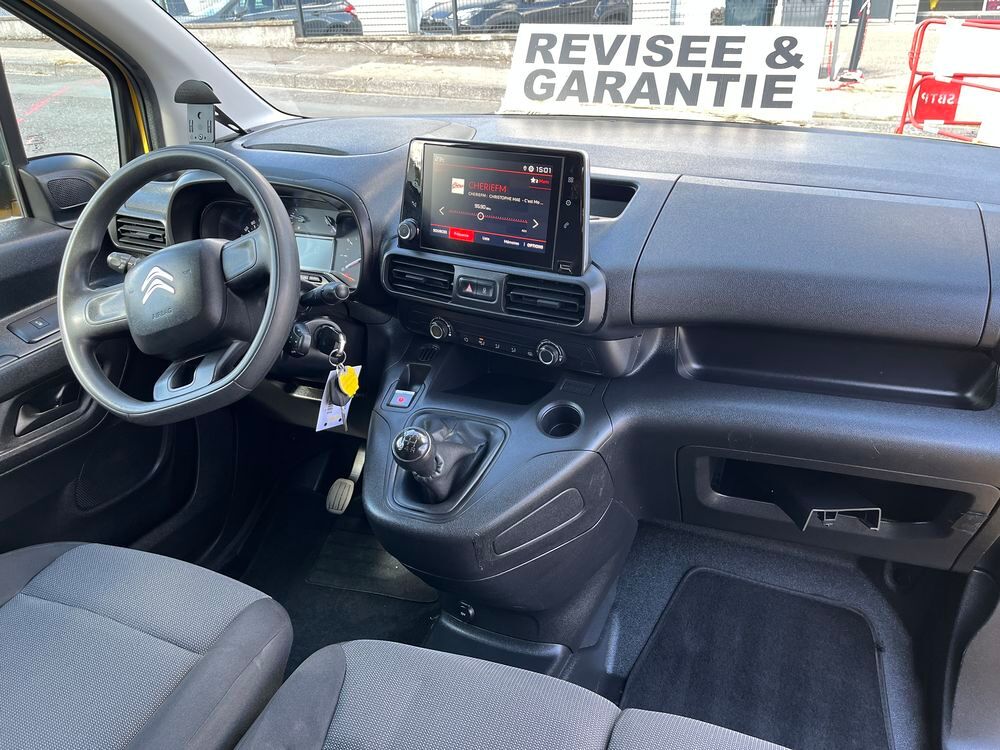 Berlingo BERLINGO VAN XL 950 BLUEHDI 100 S&S BVM5 DRIVER 2020 occasion 42700 Firminy