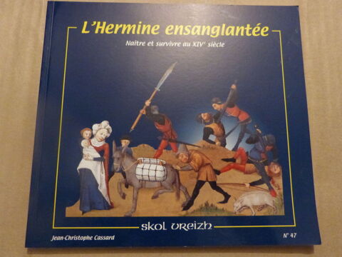  L HERMINE ENSANGLANTEE  livre  BRETON 8 Brest (29)