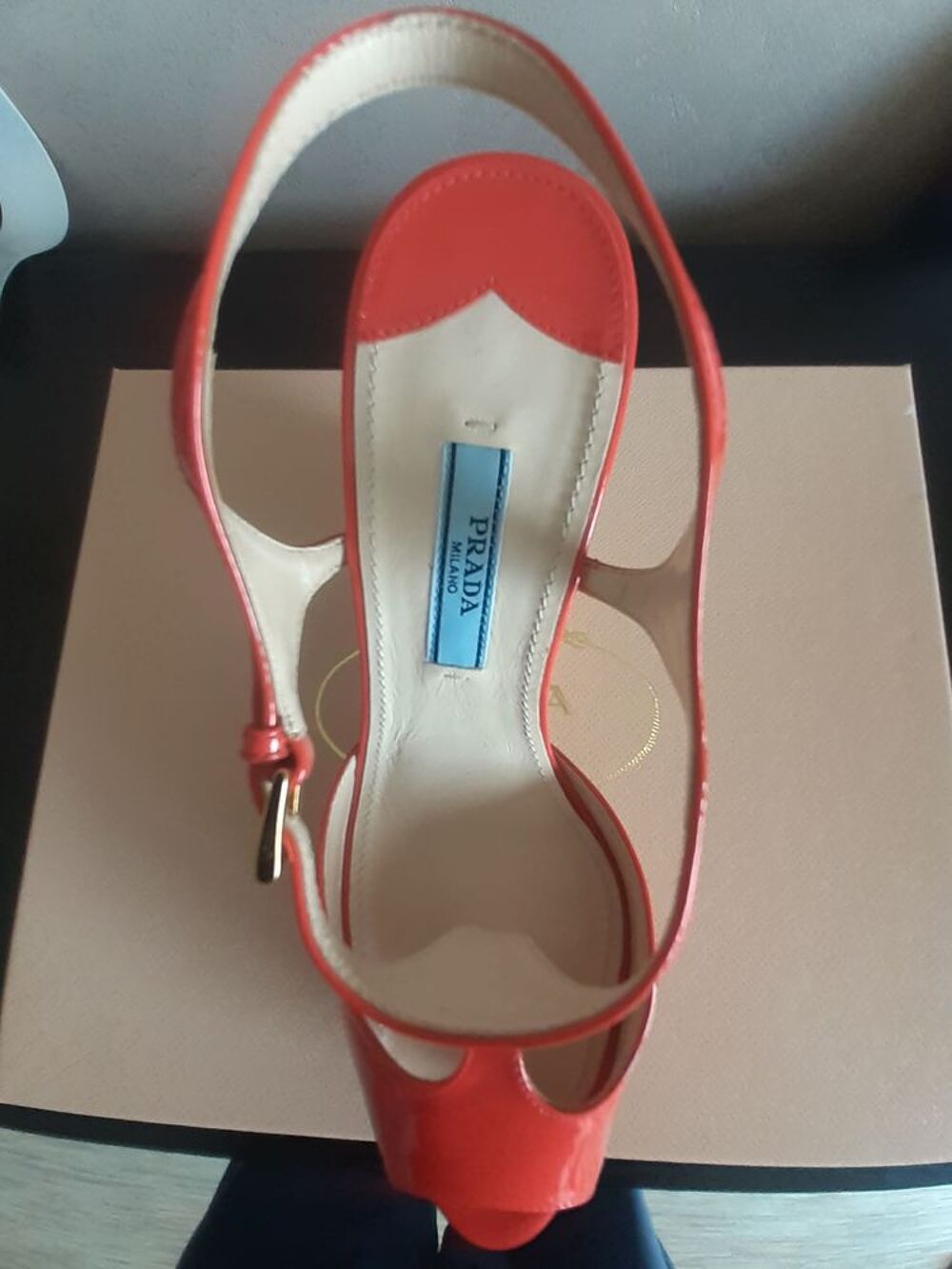 Chaussures Prada rouge pointure 36 Chaussures