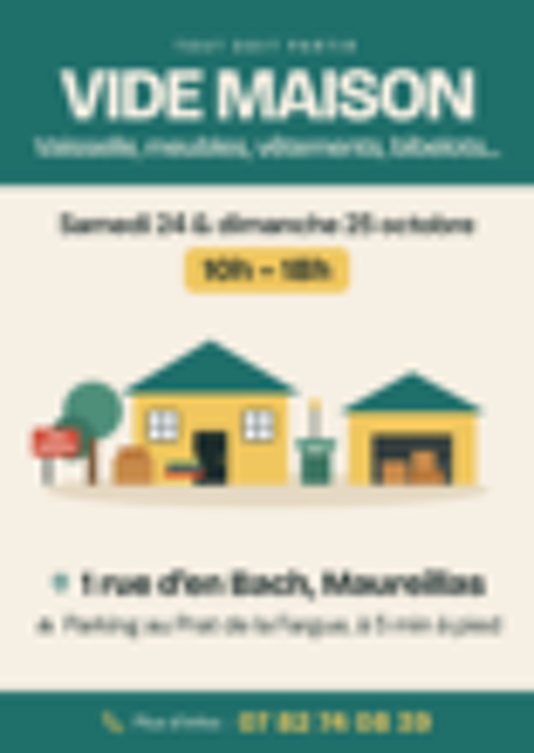 Vide-maison &agrave; Maureillas Vide jardin