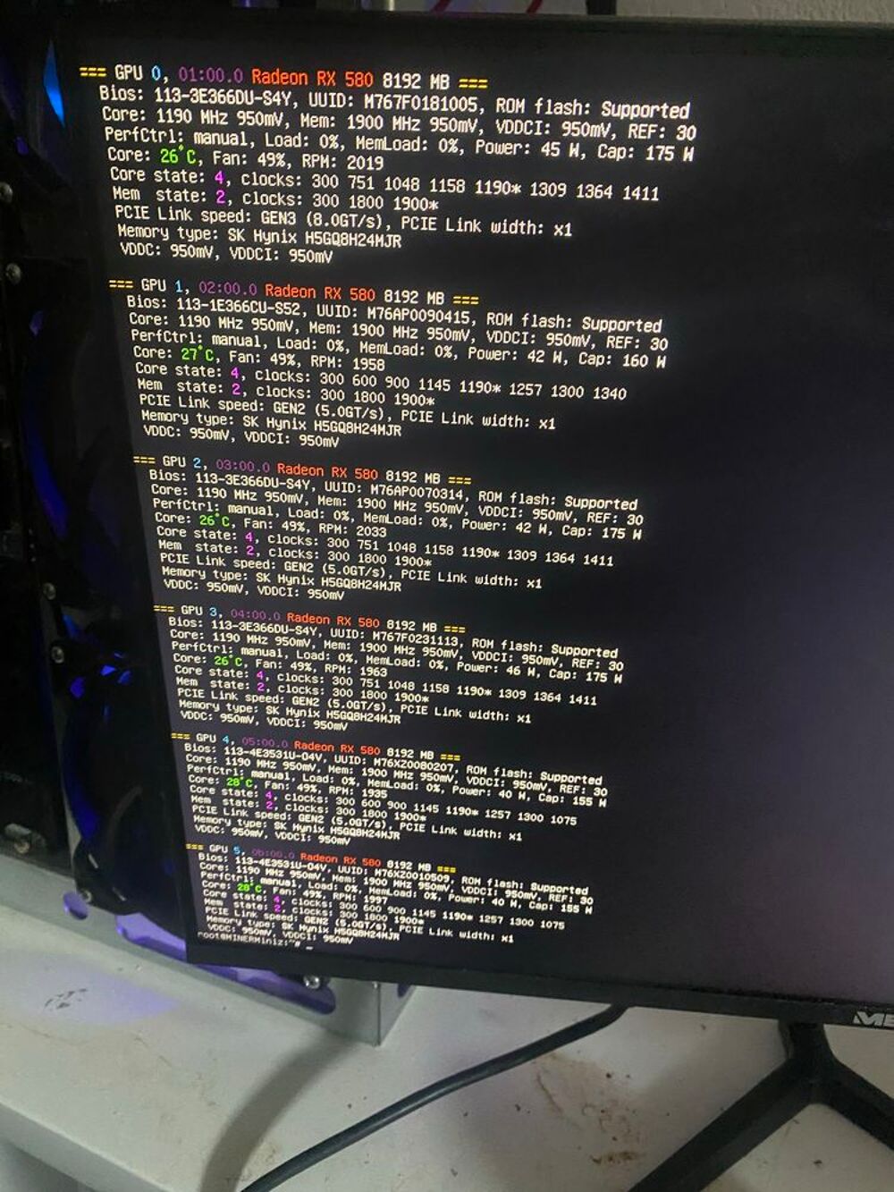 2 Rig de minage pr&ecirc;t &agrave; l'emploi Matériel informatique