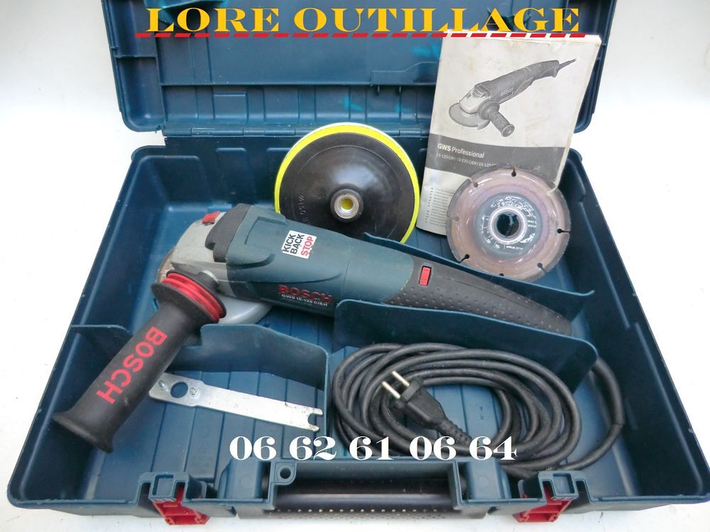 BOSCH GWS 15-125 CIEH - disqueuse / Polisseuse Bricolage