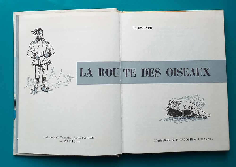 H EVJENTH : la route des oiseaux - biblioth&egrave;que de l'amiti&eacute; Livres et BD