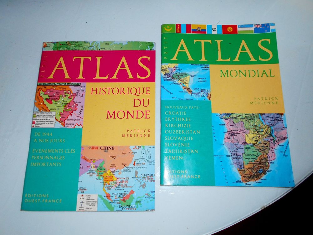 Petit Atlas Patrick M&eacute;rienne &eacute;ditions ouest France l'unit&eacute; Livres et BD