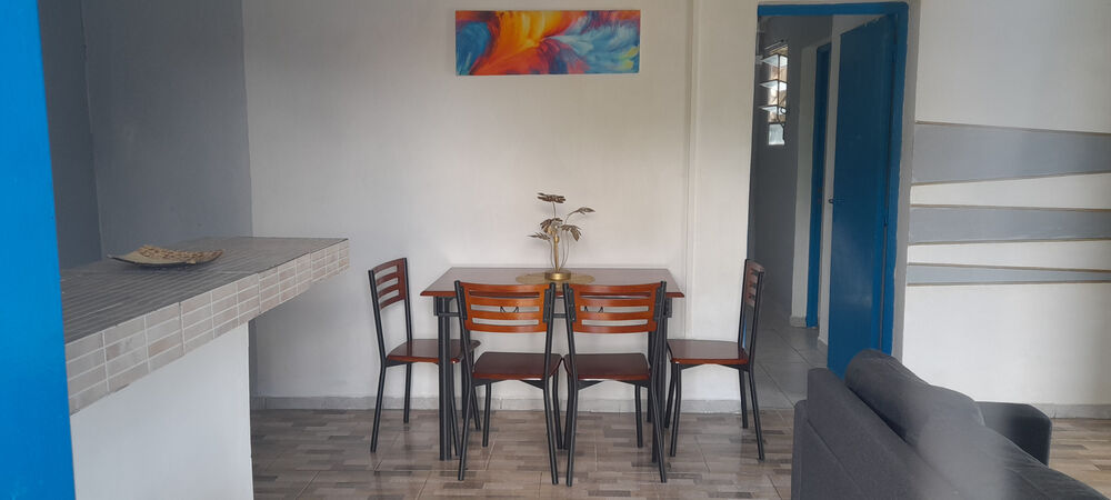 Location Appartement F2 meublé climatisé au Larivot Matoury
