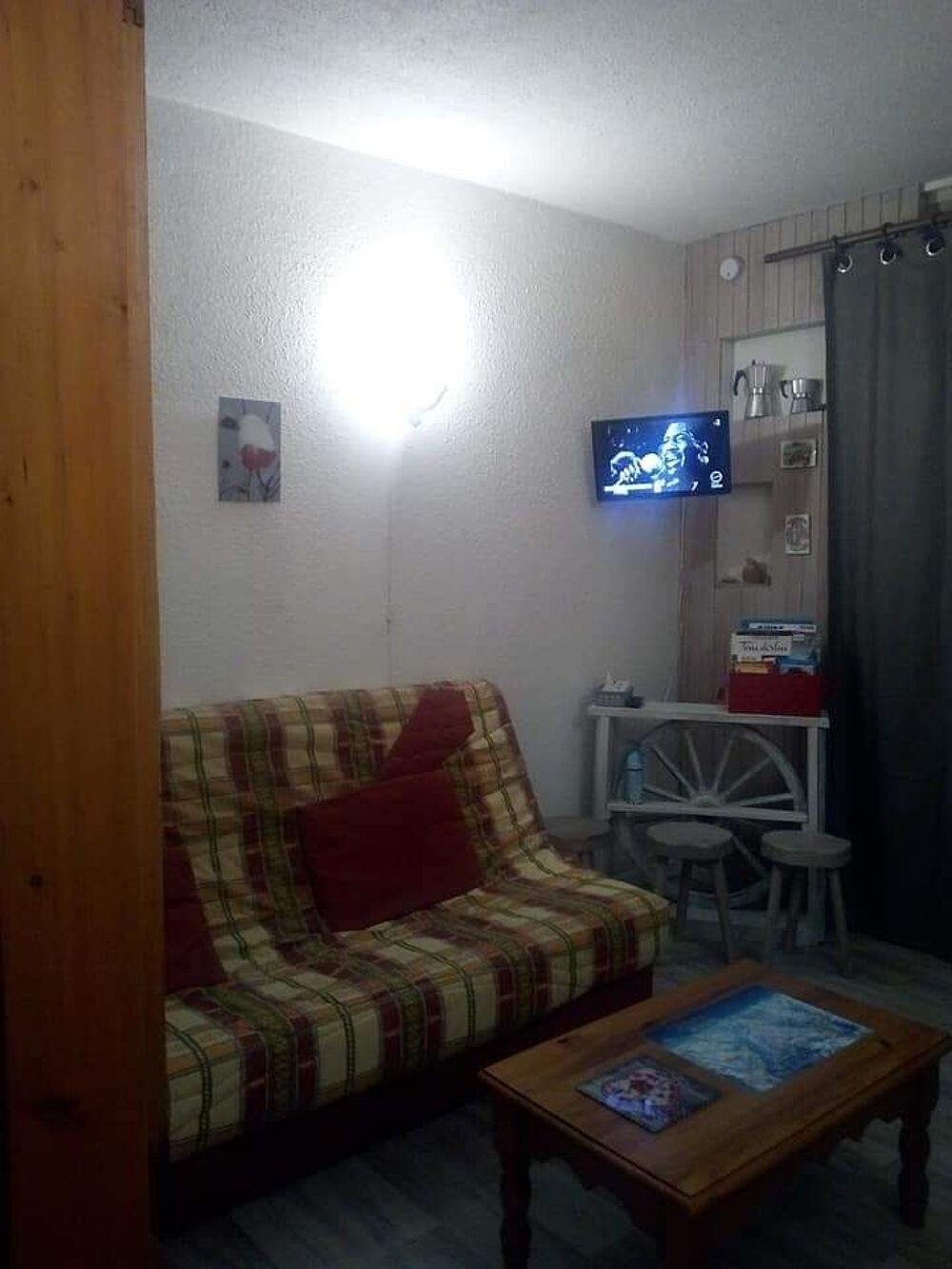  Studio au coeur de Valloire, Savoie, arrivée face au balcon  Rhône-Alpes, Valloire (73450)