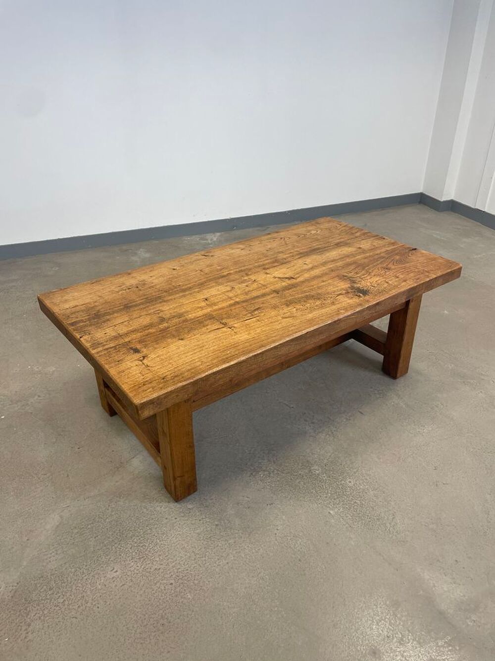 Table basse en ch&ecirc;ne massif LIVRAISON POSSIBLE Meubles