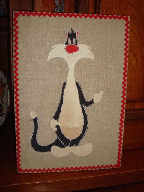 Tableau GROS MINET.  VINTAGE 8 Villev�que (49)