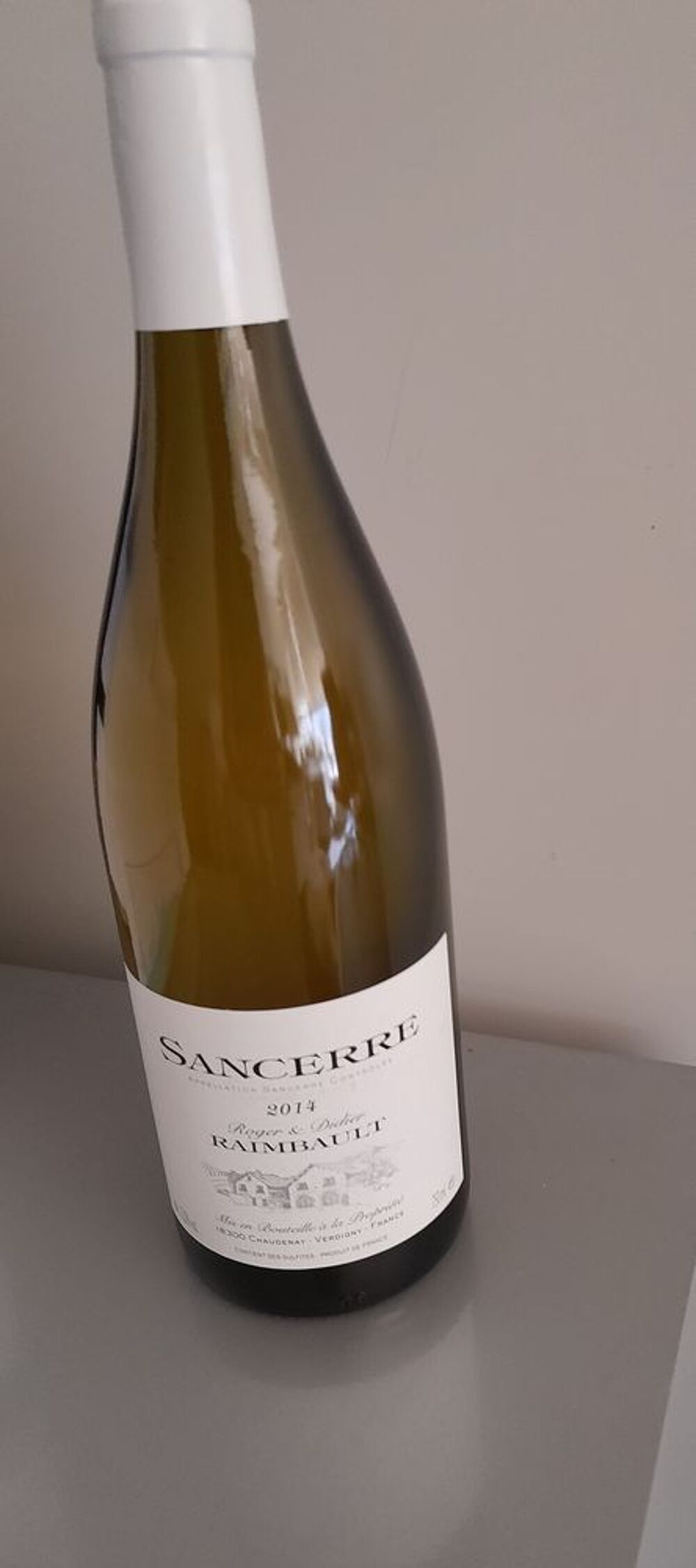 Vin Sancerre 2014 Cuisine
