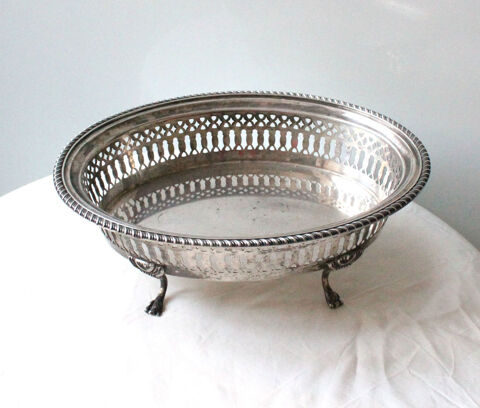 ANCIENNE COUPE SUR PIEDS LION EN ARGENT AJOURE VINTAGE 320 Nice (06)