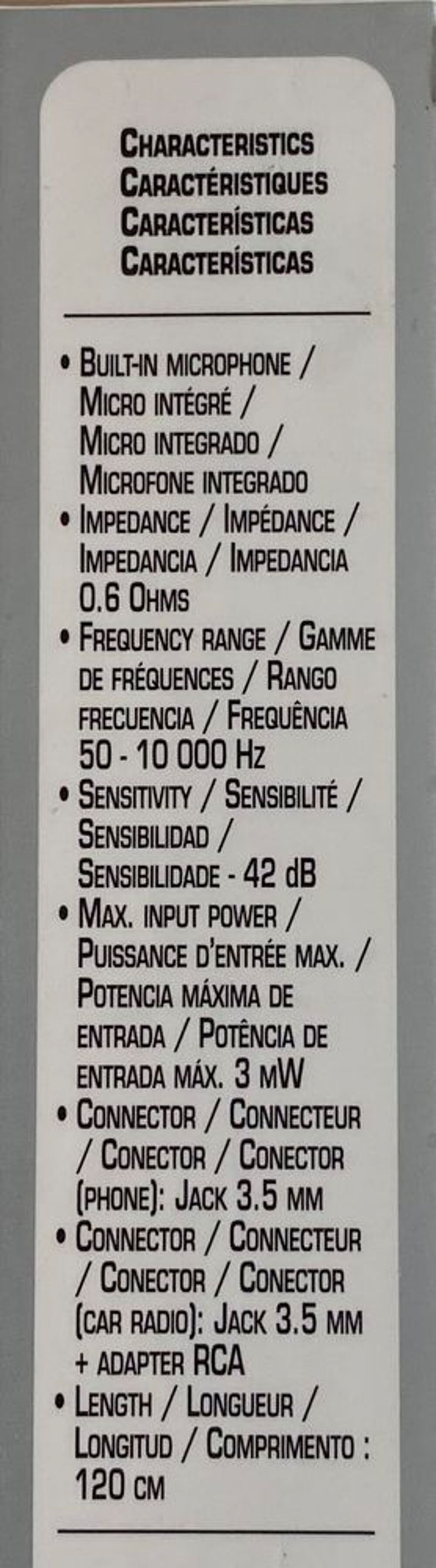 Kit mains libres filaire TNB neuf Téléphones et tablettes