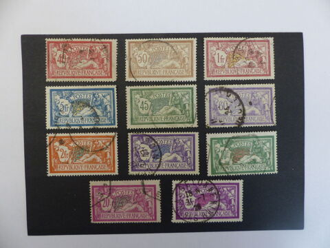 TIMBRES  TOUS  LES  MERSON  OBLITERES  SAUF  LE  122 12 Le Havre (76)