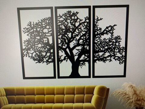 Décoration murale en bois Arbre de vie	 Bièvres (91)