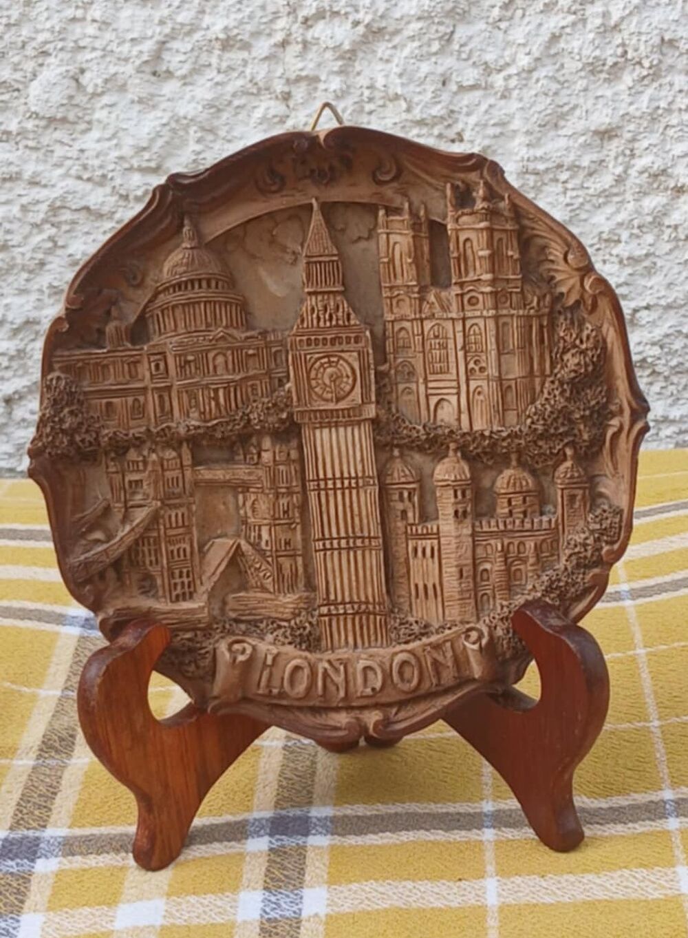 Assiette D&eacute;coration de 14,5 cm de diam&egrave;tre : D&eacute;cor en Relief Décoration