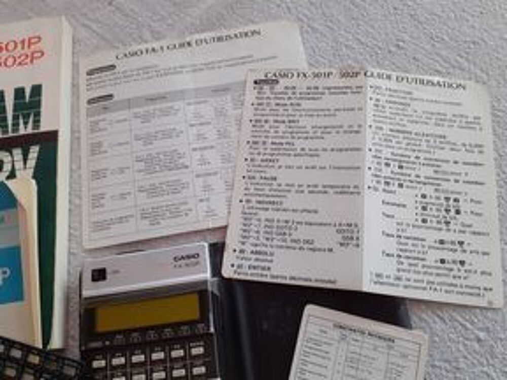 CASIO FX-502P Matériel informatique
