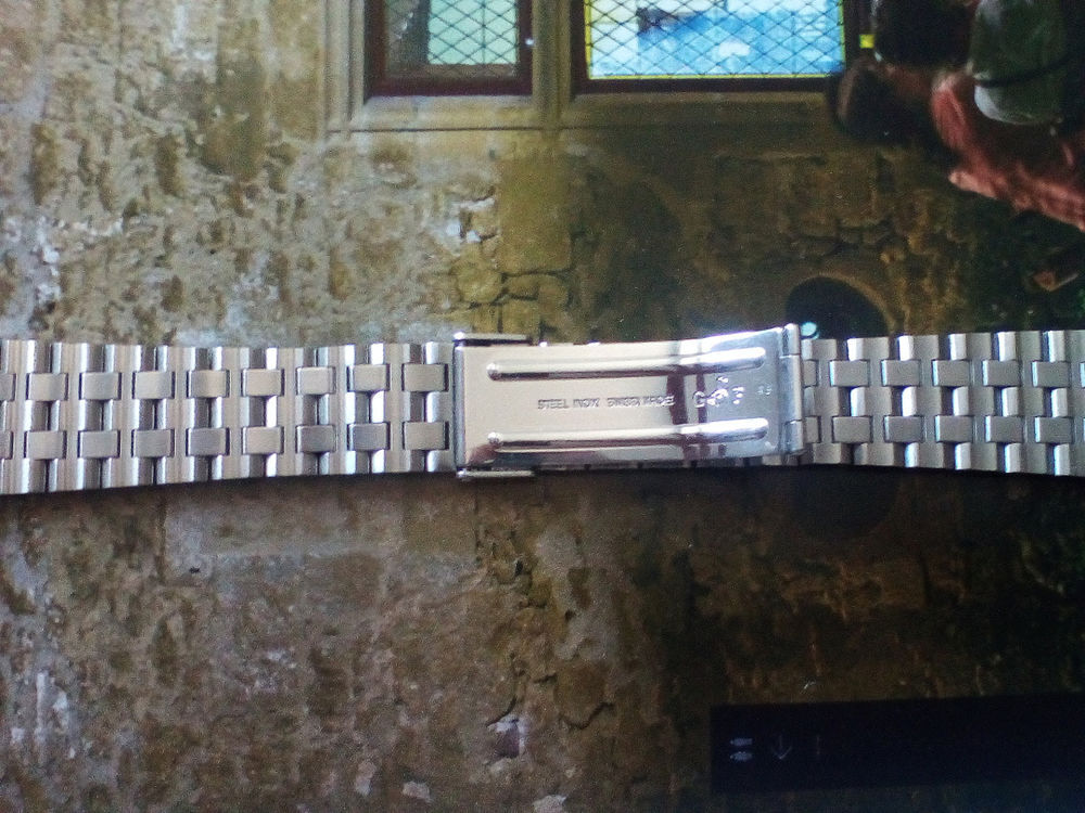 Bracelet acier BLANCPAIN pour mod&egrave;le Villeret ou autre NEUF Bijoux et montres