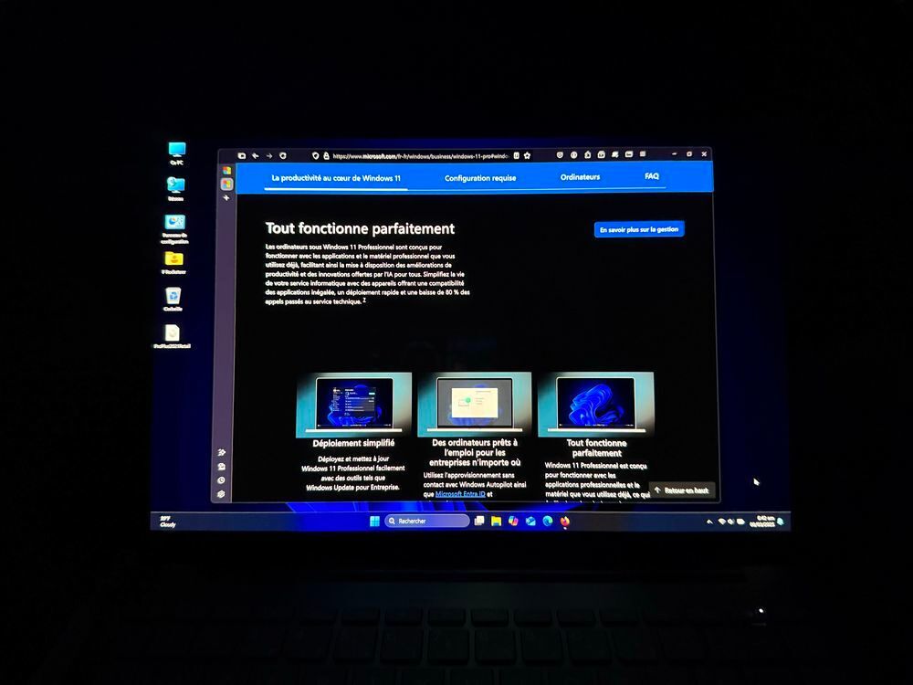 HP Pavilion Plus Laptop 14 OLED , Windows 11 Pro, 14", Intel&reg; Core Ultra 5, 16GB RAM, 512GB SSD, WQXGA Matériel informatique
