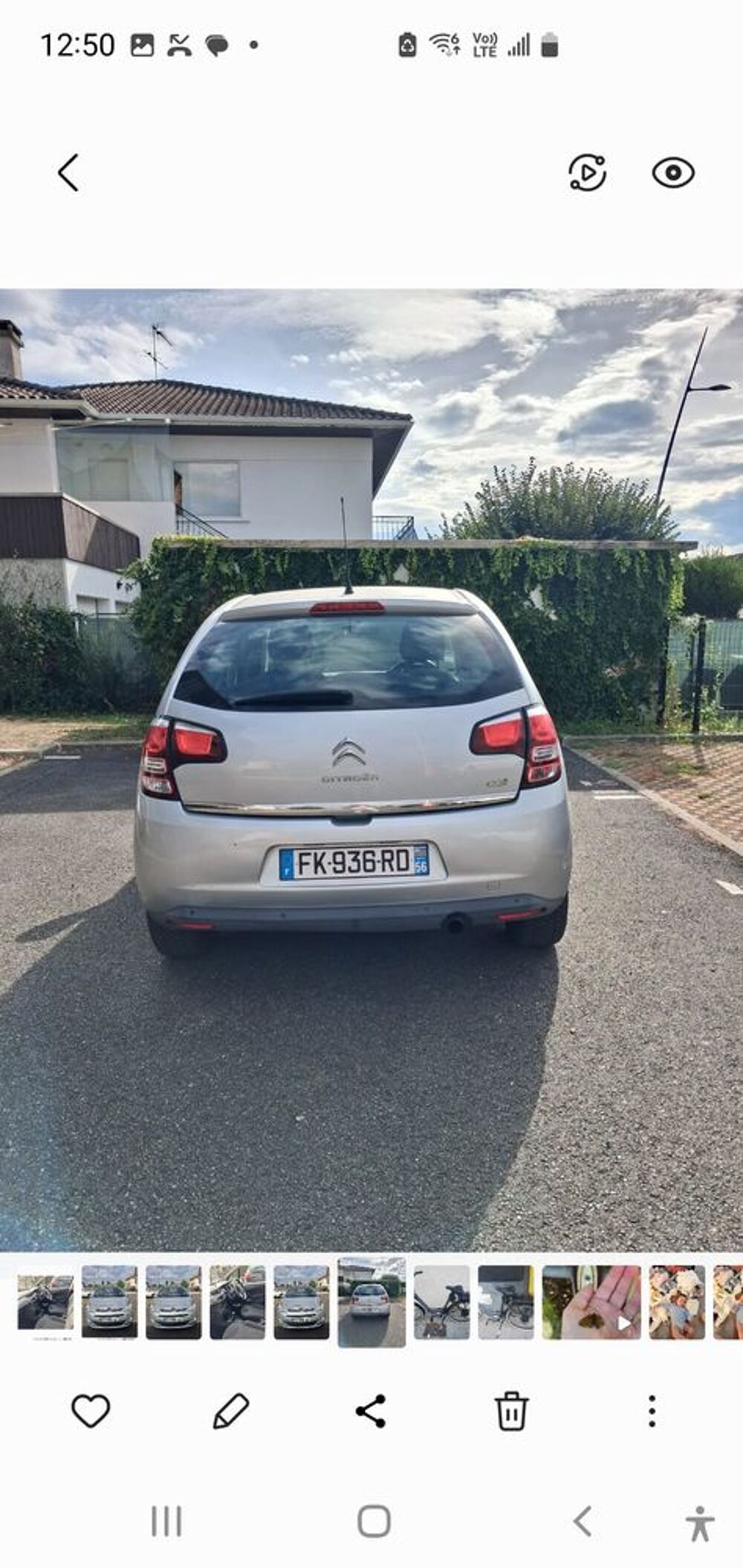 C3 VTi 120 Exclusive A 2015 occasion 64000 Pau