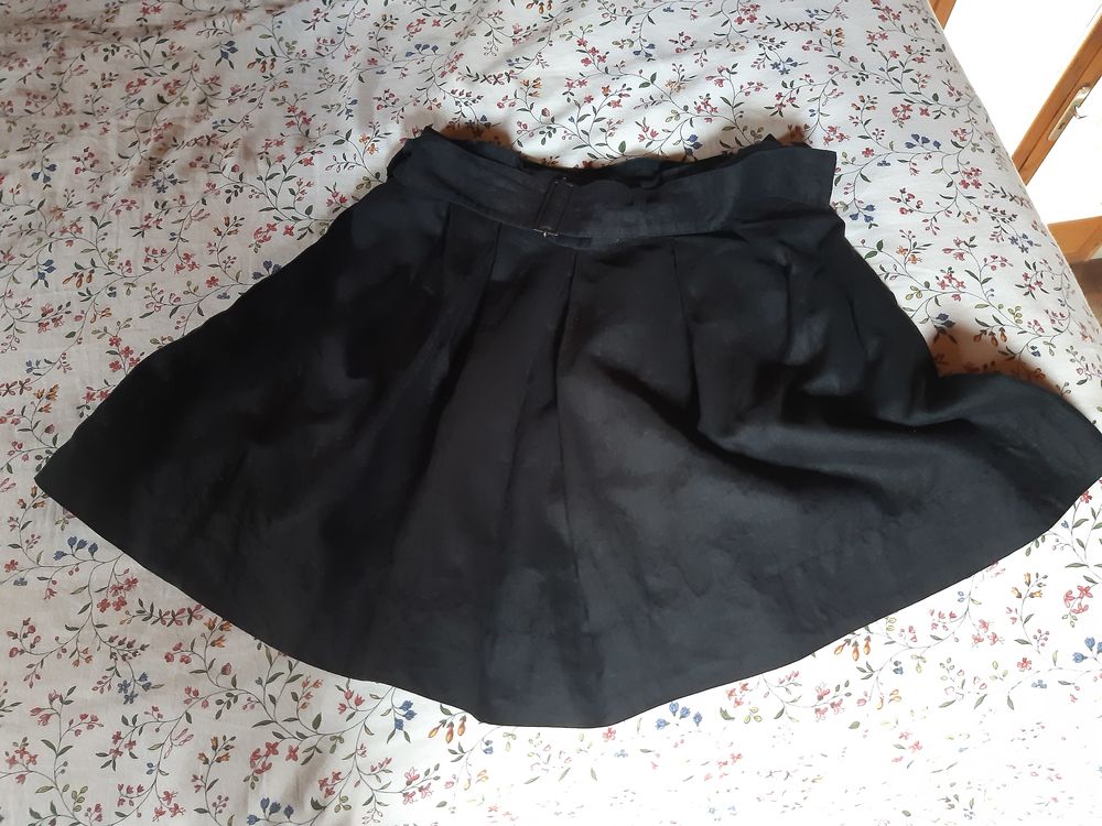 Mini jupe en lin Comptoir des cotonniers V�tements