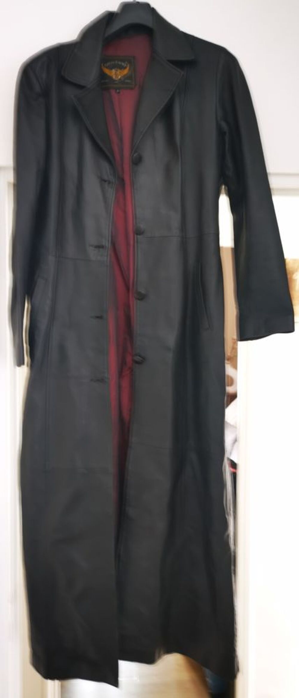 Veste en cuir v&eacute;ritable de marque GIOVANNI Vêtements