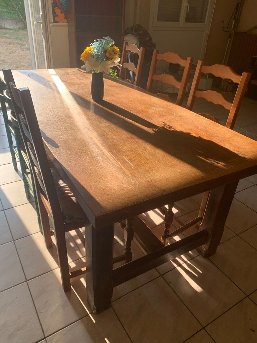 table en cha&icirc;ne massif Meubles