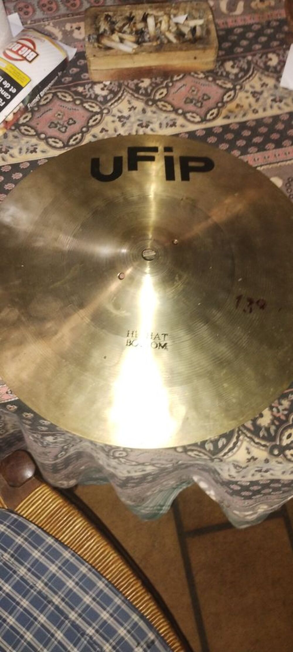 Lot de symbales et membranes batterie de musique Instruments de musique