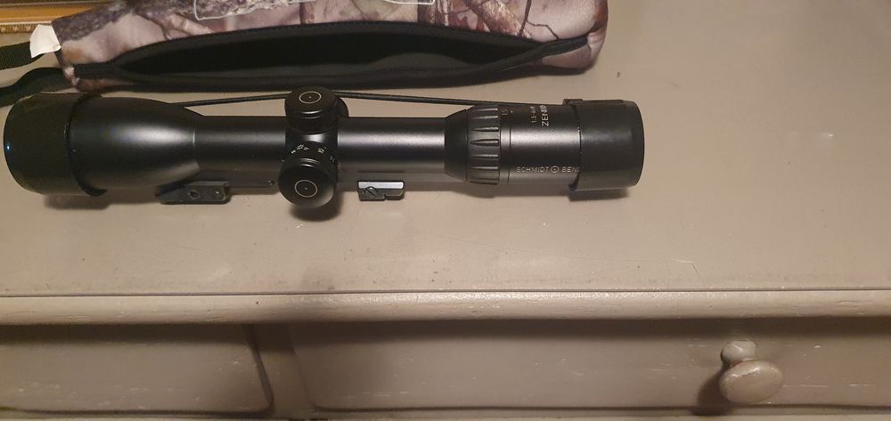 Lunette schmidt et bender 1.5x6x42 point rouge zenith Sports