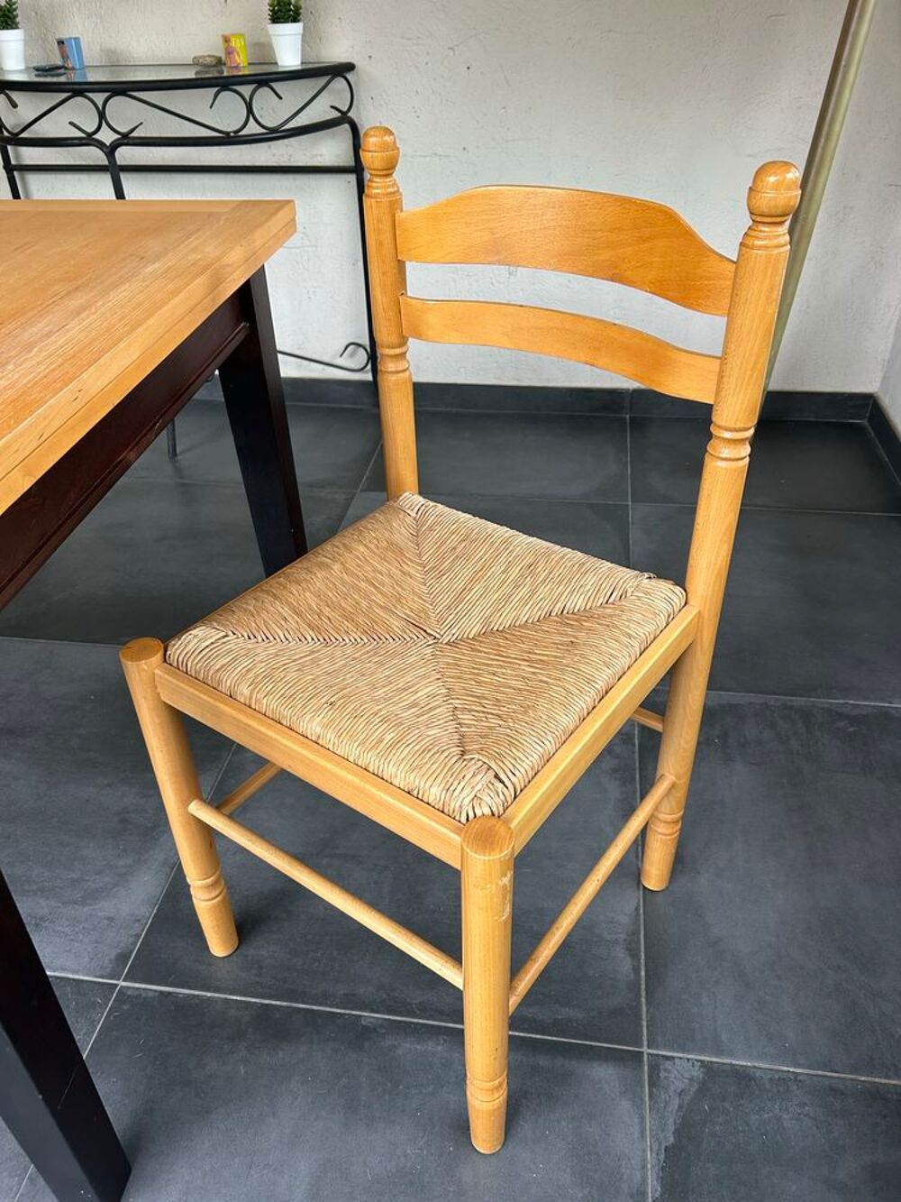 ensemble table, chaises Meubles